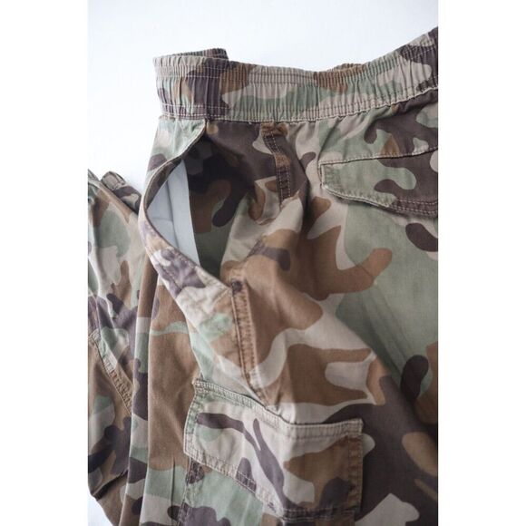 Polo Ralph Lauren 211818537001 Women's Sz L Green Camo Cargo Jogger Pants - Picture 9 of 14